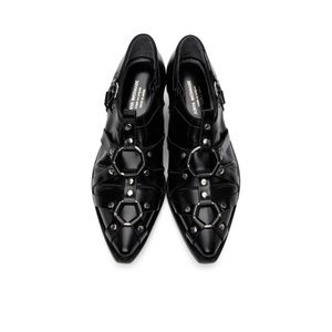 🎈SALE🎈Junta Watanabe x Comme des Garcons Balck Harness Low Heels